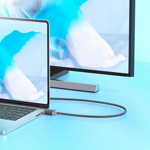 Кабель HOCO HDTV 2.0 male-to-male 4K HD US08 (1M) black