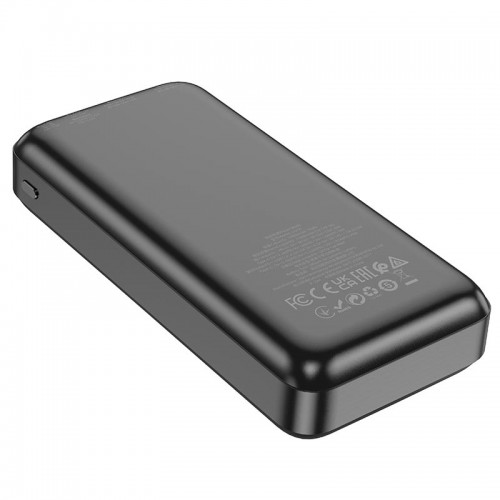 УМБ HOCO Astute fully compatible power bank J101A 20000mAh |2USB/Type-C, 20W/5A, PD/QC| black