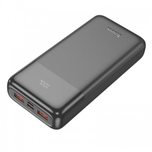 УМБ HOCO Fast fully compatible power bank with digital display 20000mAh J121A |2USB/Type-C, 5A/22.5W, QC/PD| black