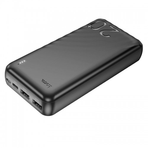 УМБ HOCO Element power bank J123A 20000mAh |2USB/1Type-C, 2A| black