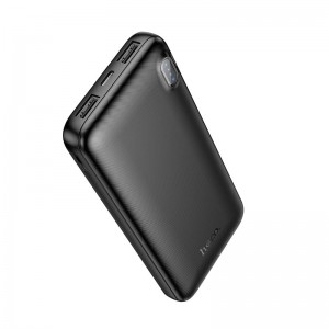 УМБ HOCO Powerful power bank J128 10000mAh |2USB/1Type-Cm 2A| black