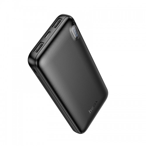 УМБ HOCO Powerful power bank J128 10000mAh |2USB/1Type-Cm 2A| black