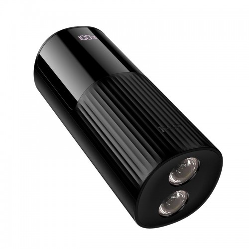 УМБ HOCO Stream PD power bank with flashlight J150 20000mAh |1USB/1Type-C, 22.5W/3A, PD/QC| black