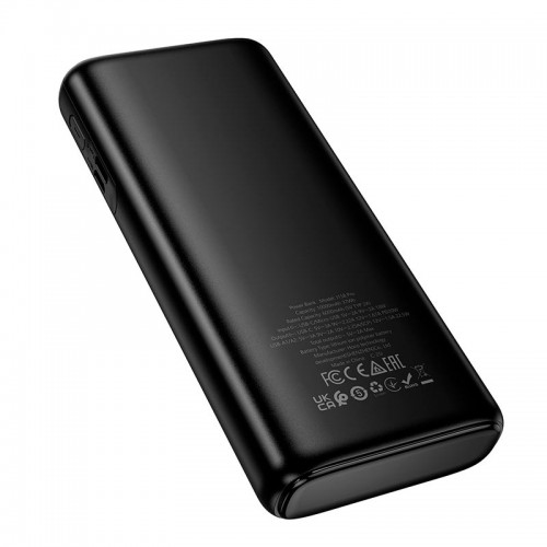 УМБ HOCO Runner PD fully compatible power bank J158 Pro 10000mAh |2USB/1Type-C, 22.5W/3A, PD/QC| black