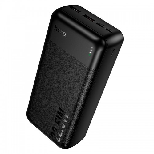 УМБ HOCO Essence PD fully compatible power bank J159B 30000mAh |2USB/1Type-C, 22.5W/3A, PD/QC| black