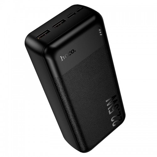 УМБ HOCO Essence PD fully compatible power bank J159B 30000mAh |2USB/1Type-C, 22.5W/3A, PD/QC| black