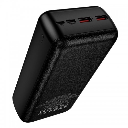 УМБ HOCO Essence PD fully compatible power bank J159B 30000mAh |2USB/1Type-C, 22.5W/3A, PD/QC| black