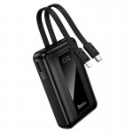 Повербанк Hoco J162 10000mAh 22.5W з 2 кабелями black