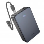 Повербанк Hoco J170A 20000mAh 22.5W з кабелем Type-C grey