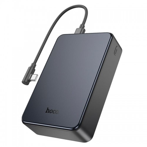 УМБ HOCO Starlight PD fully compatible power bank with cable J170A 20000mAh |1USB/2Type-C, 22.5W/3A, PD/QC| grey