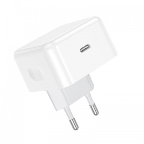 Адаптер мережний HOCO Speed single port PD charger C161A |1Type-C, 40W/3A, PD/QC| white