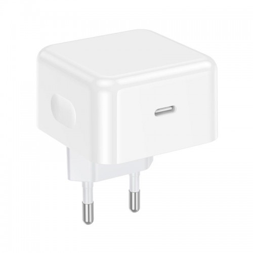 Адаптер мережний HOCO Speed single port PD charger C161A |1Type-C, 40W/3A, PD/QC| white