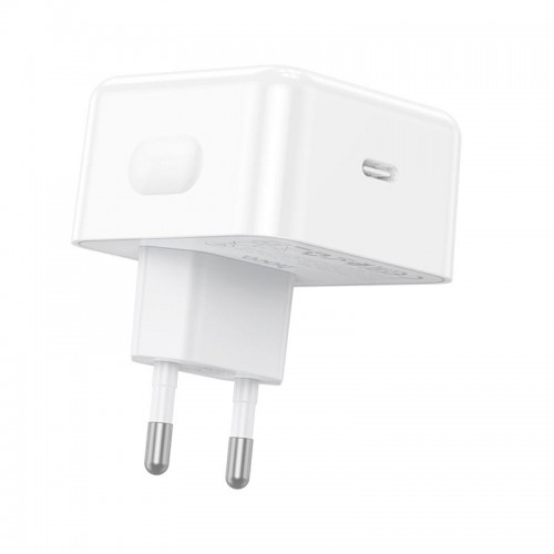 Адаптер мережний HOCO Speed single port PD charger C161A |1Type-C, 40W/3A, PD/QC| white