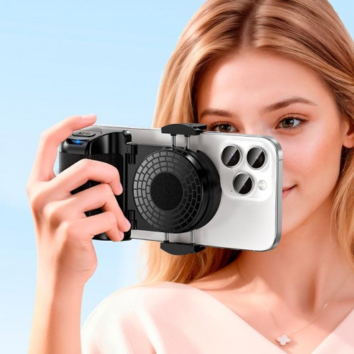 Багатофункціональний гаджет для керування камерою HOCO Oleada multi-function recording tool K33 |100h| black