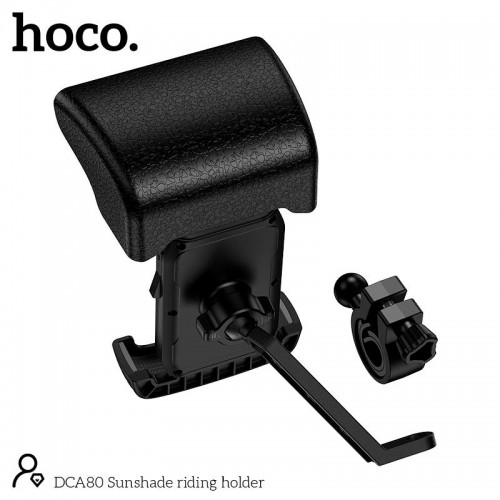 Утримувач HOCO Sunshade riding holder DCA80 black