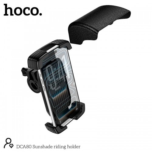 Утримувач HOCO Sunshade riding holder DCA80 black