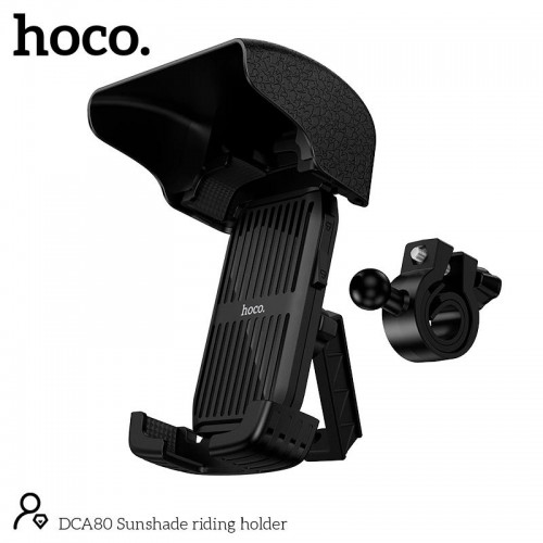 Утримувач HOCO Sunshade riding holder DCA80 black