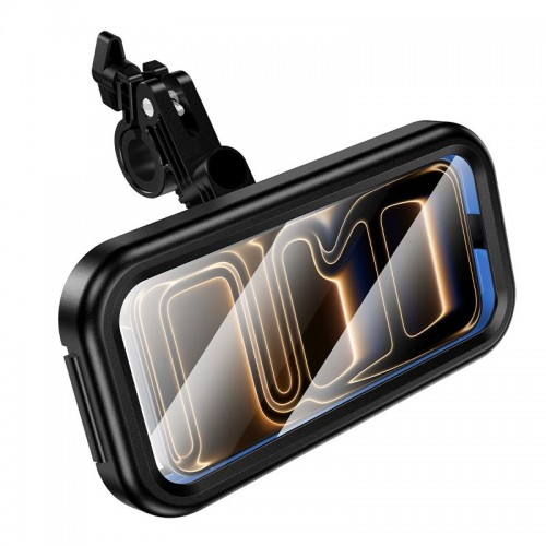 Утримувач HOCO Bendito waterproof riding holder H95 |4.5-7"| black