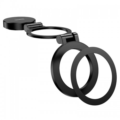 Утримувач HOCO Rider folding Ring Magnetic Car holder H98 (center console) black