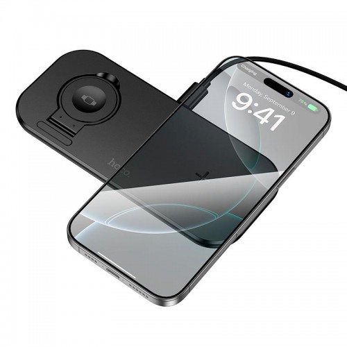 Зарядка Qi HOCO North 3-in-1 desktop wireless fast charger CW65 |15W|