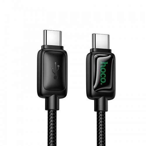 Кабель HOCO Type-C to Type-C Mundo charging data cable U146 |1.2m, 60W| black