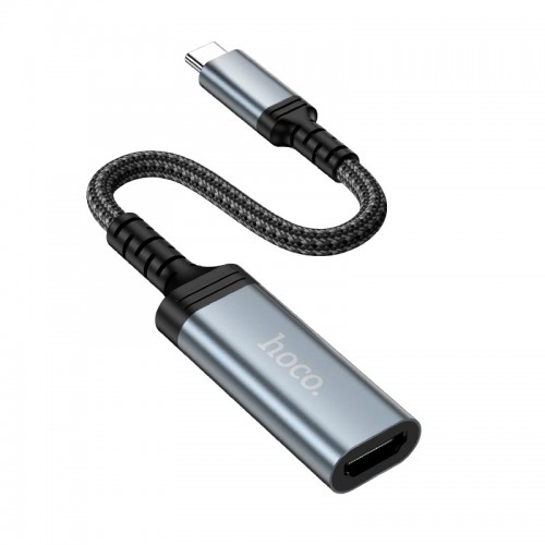 Перехідник HOCO Type-C to HDTV conversion cable UA43A |4K, 30Hz, 0.2m| grey