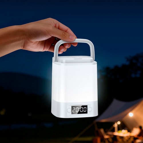 Лампа HOCO Smart clock night light HX15 |7h| white