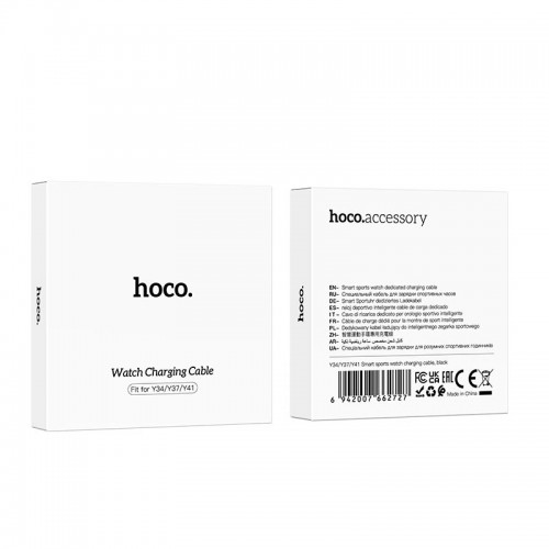 Кабель HOCO для Smart sports watch Y34/Y37/Y41 black