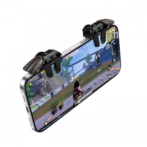 Ігровий контролер HOCO Eagle mobile game auxiliary button (2PCS pack) GA22 |4-7"| black