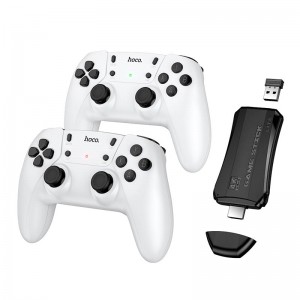 Набір відеоігор з контролерами HOCO Collection game box+two wireless gamepads set GA31 |2.4G, HDTV| white
