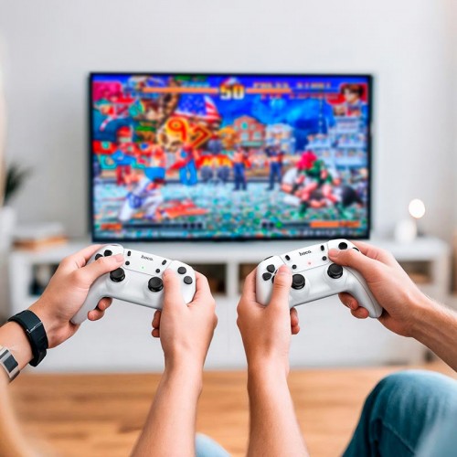 Набір відеоігор з контролерами HOCO Collection game box+two wireless gamepads set GA31 |2.4G, HDTV| white