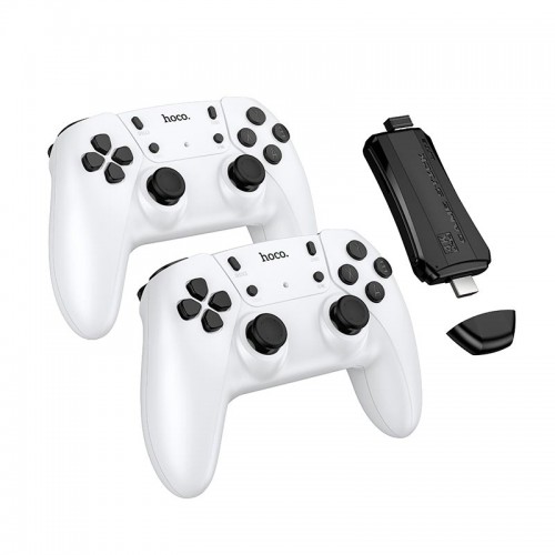 Набір відеоігор з контролерами HOCO Collection game box+two wireless gamepads set GA31 |2.4G, HDTV| white
