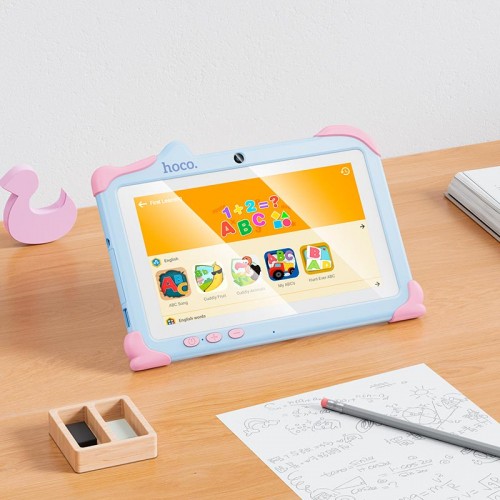 Планшет HOCO HI16 children tablet PC |7" HD, Android 11, 2.4G/5G, WiFi, BT5.0 0.3/2MP, 2+2 RAM/32 ROM|