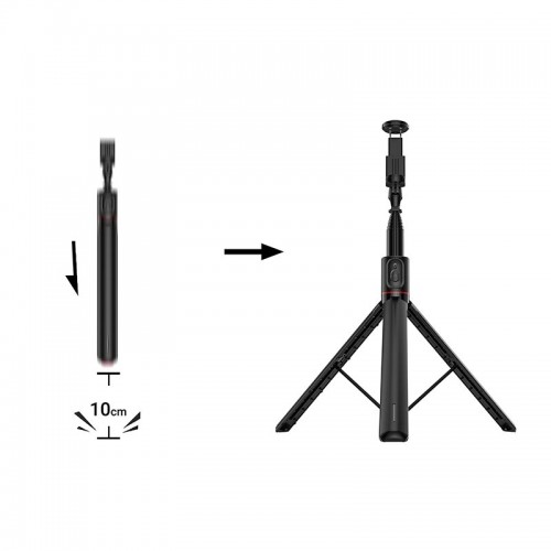 Селфі-монопод ACEFAST selfie stick with automatic tripod E31 |1.71m, 4.7-6.9"| black