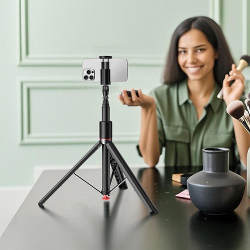 Селфі-монопод ACEFAST selfie stick with automatic tripod E31 |1.71m, 4.7-6.9"| black