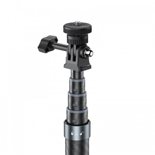 Монопод ACEFAST carbon fiber telescopic selfie stick E38 |1.2m| black-grey