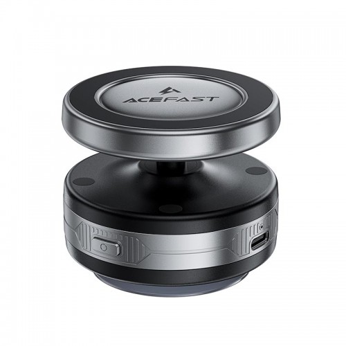 Тримач ACEFAST electric Suction cup magnetic wireless charging holder E29 |15W, 4.7-6.9"| grey