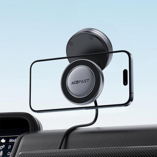 Тримач ACEFAST Electric Suction cup magnetic Phone holder E30 |4.7-6.9"| grey