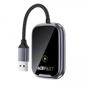 Адаптер ACEFAST CarPlay/Android AUTO wireless adapter for car QC1