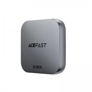 Адаптер ACEFAST AI Box CarPlay/Android AUOTO Wireless Adapter for Car QC2 grey