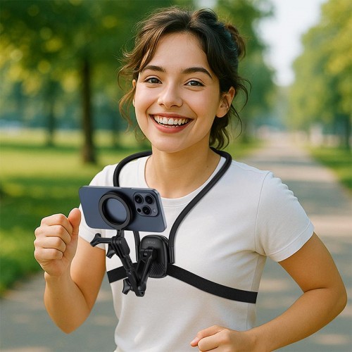 Утримувач ACEFAST magnetic neck-hanging holder E32 black