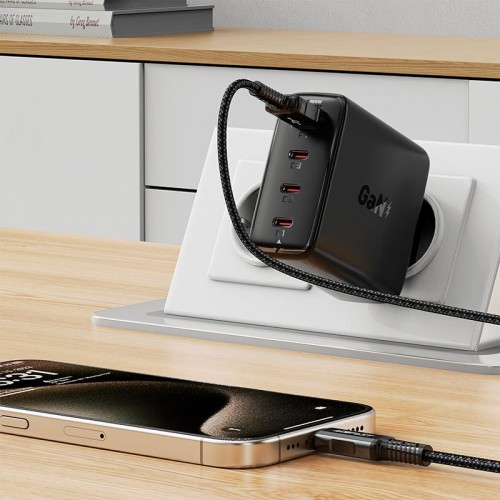 Адаптер сетевой ACEFAST PD GaN charger A94 |3USB-C/1USB-A, 100W/3A, PD/QC|