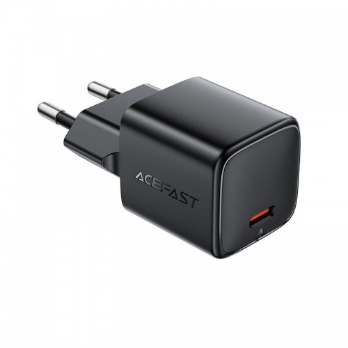 Адаптер мережний ACEFAST PD mini GaN USB-C fast charger A118 |1USB-C, 30W/3A| black