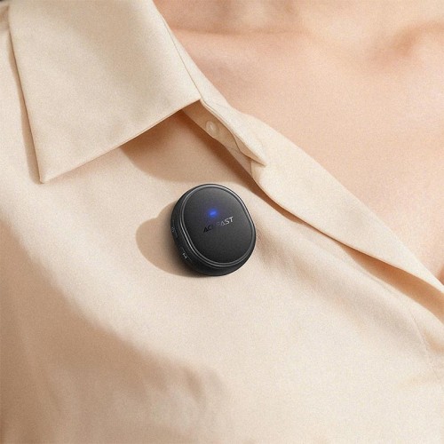 Мікрофон ACEFAST wireless lavalier microphone R3 |8/24h, AI Noice reduction, 80m, USB-C| black