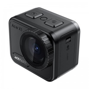 Спорт Камера ACEFAST 4K Waterproof Action Camera X1 |Sony IMX386, Wi-Fi, 2.1"| black
