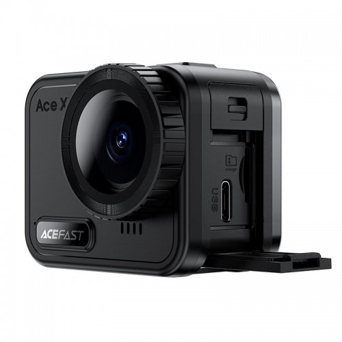 Спорт Камера ACEFAST 4K Waterproof Action Camera X1 |Sony IMX386, Wi-Fi, 2.1"| black