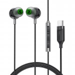 Навушники ACEFAST USB-C in-ear wired earphones with mic L5 |DSP| black