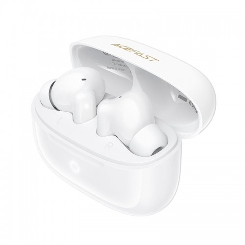 Навушники ACEFAST true wireless earbuds W7 IPX4 |BT6.0, 6/24h, 35/320mAh| white