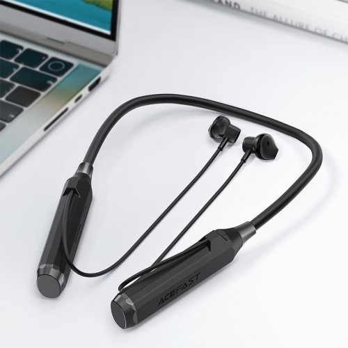 Навушники ACEFAST Neck hanging wireless earphones N6 IPX4 |VT5.4, 140h| black