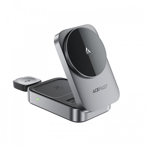 Зарядка Qi ACEFAST Desktop 3-in-1 Wireless Charging holder E22 |15W Max, 22.5W Total|